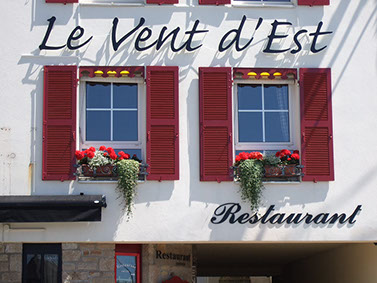 Façade du restaurant